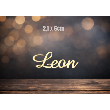 Leon 2cm czcionka Amaze, sklejka 3mm